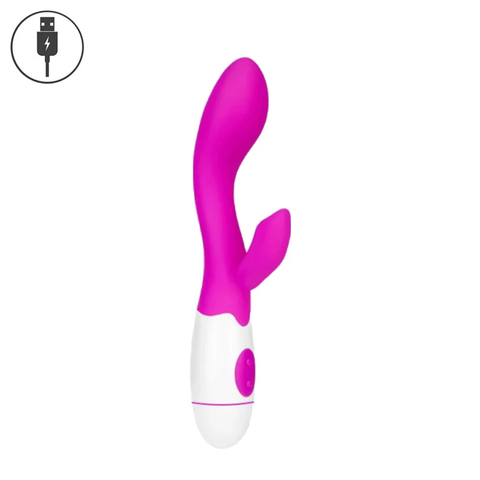 VIBRADOR RECARREGÁVEL USB PONTO G COM ESTIMULADOR CLITORIANO 30 VIBRAÇÕES YOU VIBE - comprar online