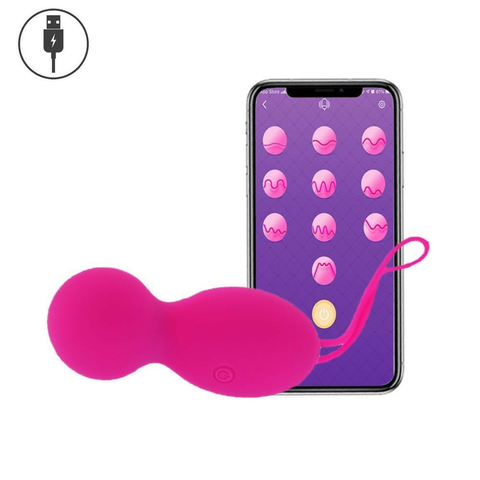 VIBRADOR KEGEL POMPOAR APLICATIVO 10 VIBRAÇÕES GENERAL IMPORT