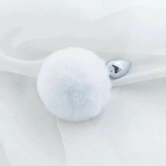 Plug Anal M Rabinho de Coelho Pompom - Sex Shop Uh Lá Lá | Sex Shop Em Cuiabá 