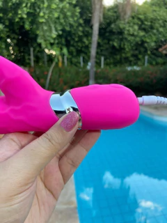 Pink Vibrador Ponto G e Clitóris com 7 Modos de Vibração - loja online