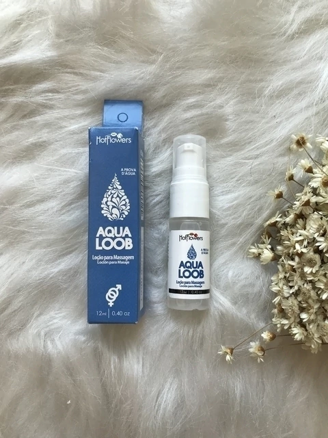 Aqua Loob Lubrificante Siliconado com Vitamina E 12ml