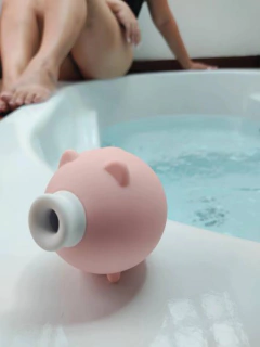 Porquinho Sugador De Clitoris com 10 Modos de Pulsação Recarregável