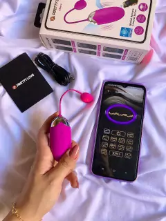 Abner Vibrador via APP Mundial com 12 Modos de Vibrações Recarregável