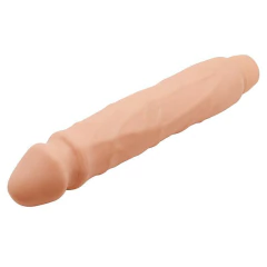 Prótese Realística com Vibro em Silicone 25,5 x 4,9cm Baile - loja online