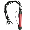 Chicote Vermelho Dominatrixxx 8 Tiras 40cm