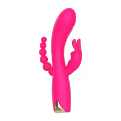 Rabbit Deluxe Vibrador com Tripla Estimulção Recarregável - Sex Shop Uh Lá Lá | Sex Shop Em Cuiabá 