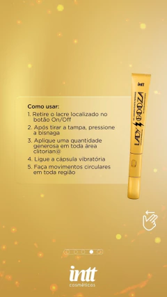 Lady Gooza Gel Sensibilizante Ativador De Orgasmo Intt 15g - loja online