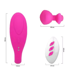 Ariel Vibrador de Casal com Controle Remoto - comprar online