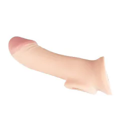 Capa Peniana com Anel de Escroto 19,3 X 4,0cm - Sex Shop Uh Lá Lá | Sex Shop Em Cuiabá 