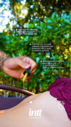 Meltesão Estimulante Unissex Esquenta, Pulsa e Vibra INTT 12 ml na internet