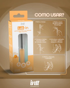 Lub-in Caramelo Lubrificante Intimo com Aplicador Intt 5g - comprar online