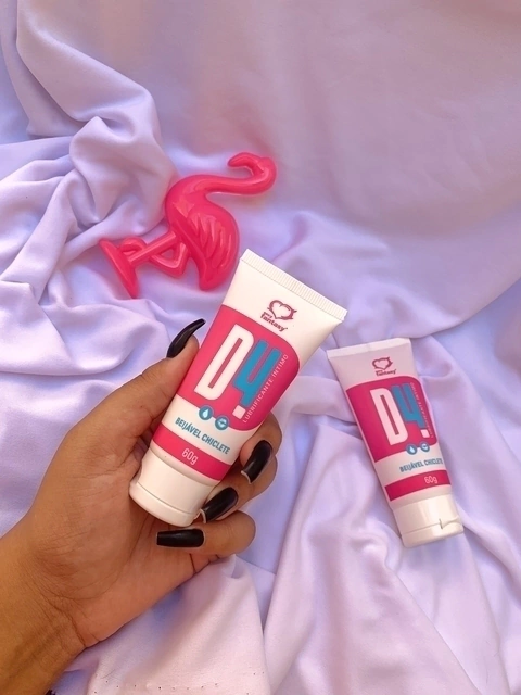 D4 Lubrificante Beijável Chiclete Sexy Fantasy 60g