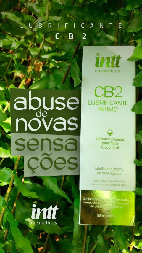 CB2 Lubrificante INTT Conforto e Equilibrio 50ml