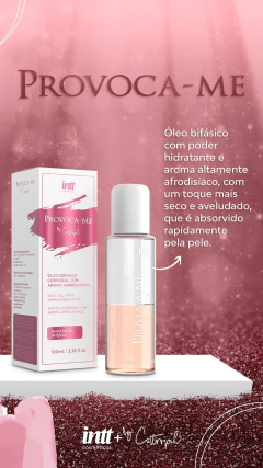 Provoca-Me Óleo Corporal Bifásico Afrodisíaco 100ml INTT - comprar online