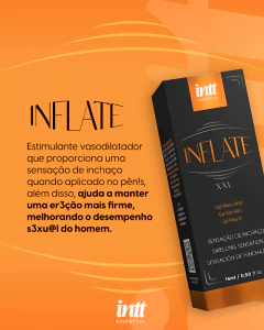 Inflate Spray Vasodilatador Unisex Intt 15ml - comprar online