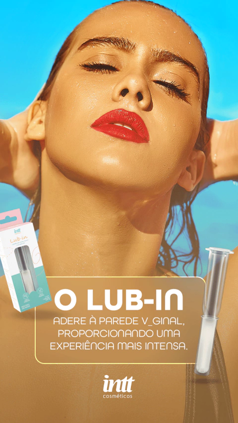 Lub-in Neutro Lubrificante Intimo com Aplicador Intt 5g