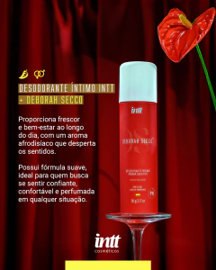 Desodorante Íntimo Sem Álcool Deborah Secco com Aroma Sedutor INTT 90g - comprar online