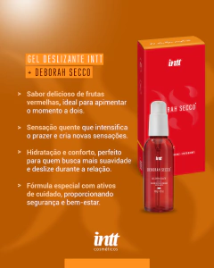 Lubrificante INTT 4 em 1: Comestivel, Picante, Hidratante e Calmante Deborah Secco 120g - loja online