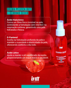 Bruma Pélvica Afrodísiaca com Toque de Seda Deborah Secco INTT 120ml - Sex Shop Uh Lá Lá | Sex Shop Em Cuiabá 