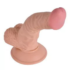 Prótese Extra Macia Realística com Ventosa 19,0 X 3,0 cm na internet