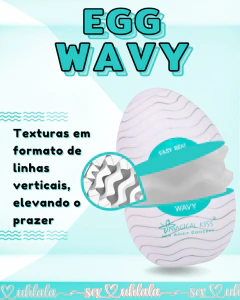 Egg Ovo Mágico Masturbador Masculino Várias Texturas - comprar online
