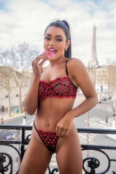 Conjunto Lingerie Love Paris GG 6320