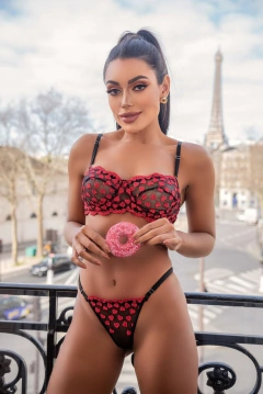 Conjunto Lingerie Love Paris GG 6320 na internet