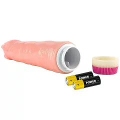 Prótese Realística com Vibrador Rotativo 22,5 x 4,3cm - Sex Shop Uh Lá Lá | Sex Shop Em Cuiabá 