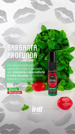 Garganta Profunda Gel Dessensibilizante para Oral INTT 15ml - comprar online
