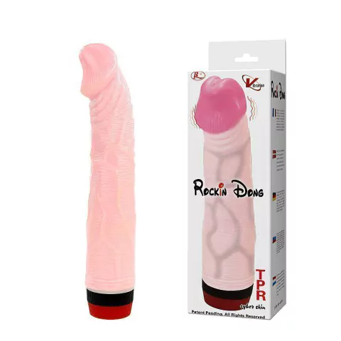 Prótese em Silicone Vibrador Strong 19cm x 4cm Baile
