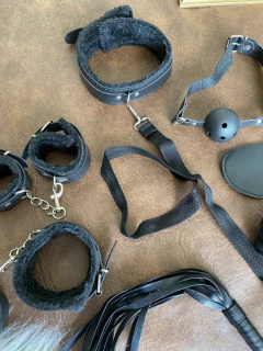 Kit Sado Bandage BDSM 2 com 8 peças na internet