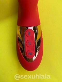 Red 2 em 1 Sugador, Vibrador com Vai e Vem na internet