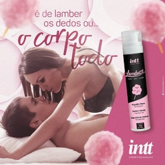 Lambuze Algodão Doce Gel Beijável Para Massagem e Drinks Intt 50g