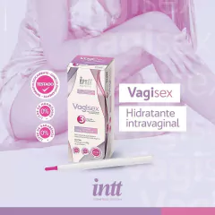 Vagisex Gel Lubrificante Íntimo e Hidratante Intravaginal INTT 30g