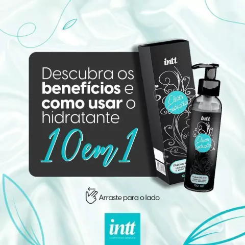 Elixir Sedução Hidratante de Pele e Cabelo 10 em 1 Intt 120ml