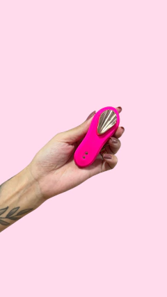 Imagem do Vibrador de Calcinha em Formato de Concha via App com Imã