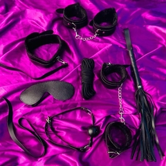Kit Bondage com 7 Itens de Sado