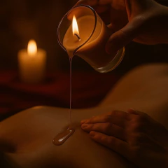 Vela Hidratante Chocolate Allumer para Massagem Comestível 40g Intt na internet