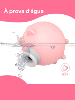 Porquinho Sugador com 10 Modos de Pulsação Recarregável - comprar online