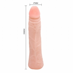 Prótese Flexível com Articulação Sextoy 19cm -  Uh La La Sex Shop Em Cuiabá 