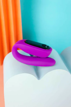 Baud Vibrador de Casal com Controle Remoto Recarregável