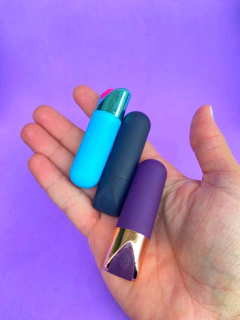 Lino Mini Bullet Recarregável 10 Modos de Vibração 6,5 cm - comprar online