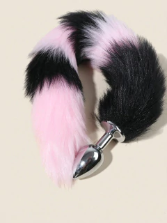 Kit Fantasia Plug Rabo de Raposa e Tiara de Orelha - comprar online