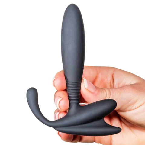 Jeff Estimulador de Próstata P Super Fino em Silicone Cirúrgico Hipoalérgico