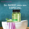 Sal Espumante de Banho Revitalizante Maça Verde Feitiços 100g - comprar online