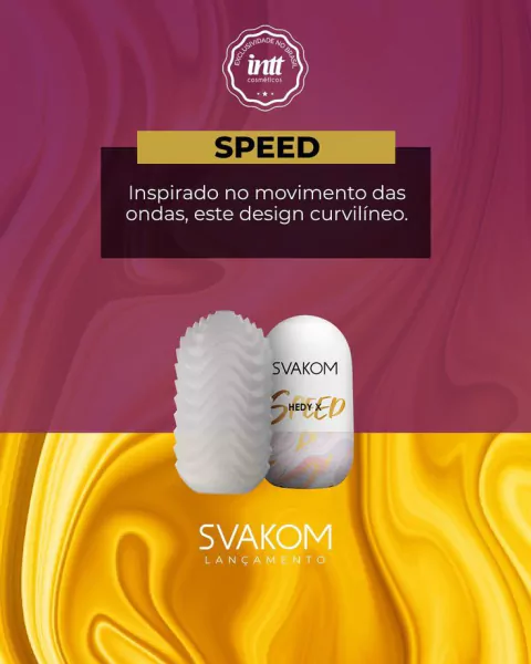 Speed Ovo Masturbador Premium Hedy Svakom