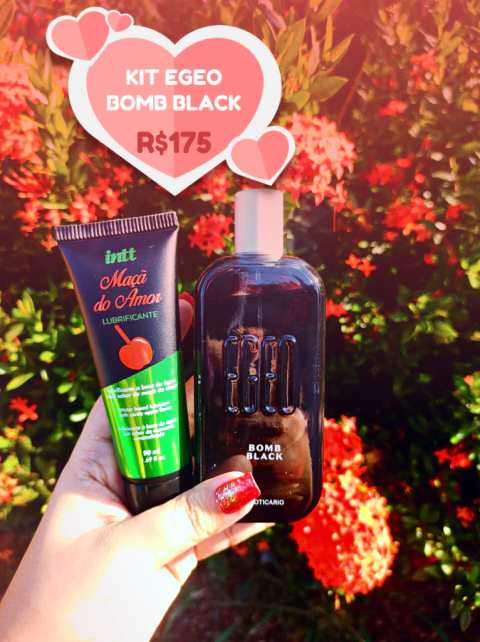 Kit Egeo Bomb Black Masculino