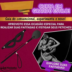Kit Chibata e Máscara Preta Tiazinha - comprar online