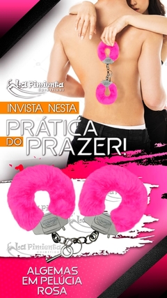 Algema de Pelúcia -  Uh La La Sex Shop Em Cuiabá 
