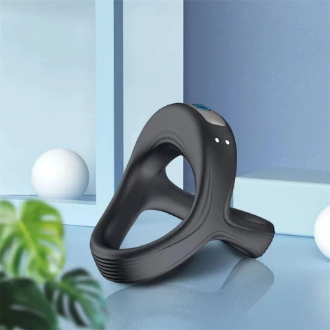 Anel Peniano com 10 Modos de Vibração Recarregável